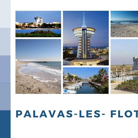 T3 Somptuosa 1 Ere Ligne Vue Mer Palavas Экстерьер фото